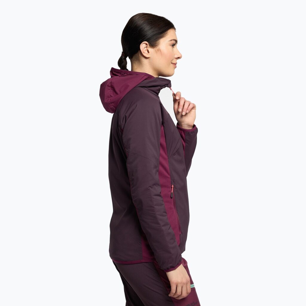 Куртка женская Jack Wolfskin Alpspitze Ins Hoody grapevine
