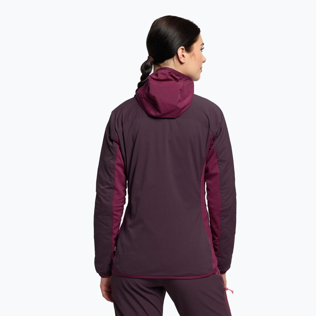 Куртка женская Jack Wolfskin Alpspitze Ins Hoody grapevine