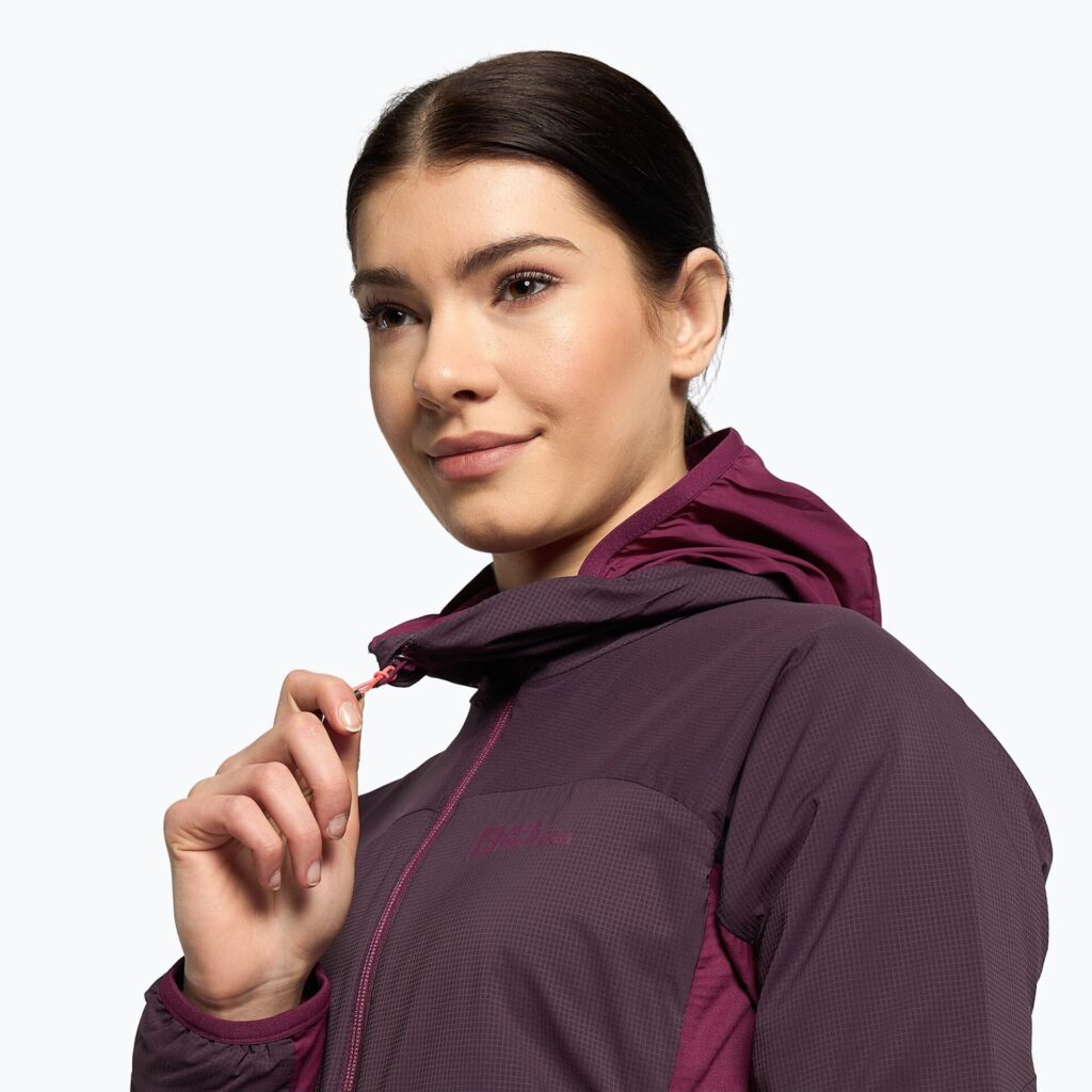 Куртка женская Jack Wolfskin Alpspitze Ins Hoody grapevine