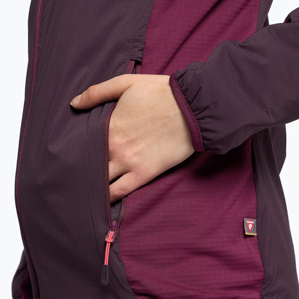 Куртка женская Jack Wolfskin Alpspitze Ins Hoody grapevine