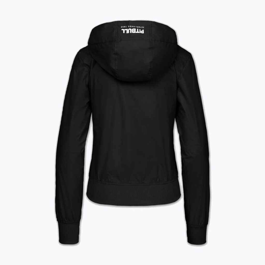 Куртка женская Pitbull Aaricia Stripes Nylon Hooded black
