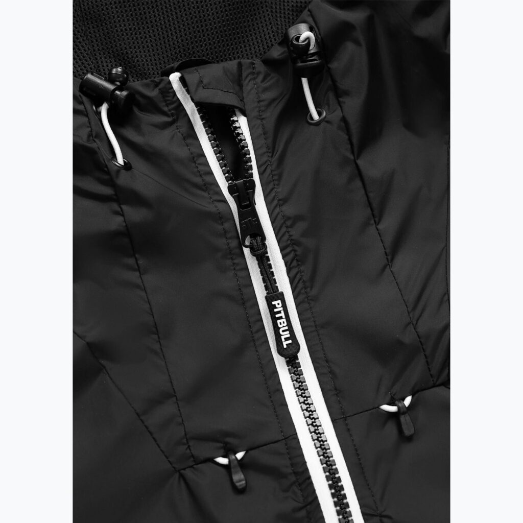 Куртка женская Pitbull Aaricia Stripes Nylon Hooded black