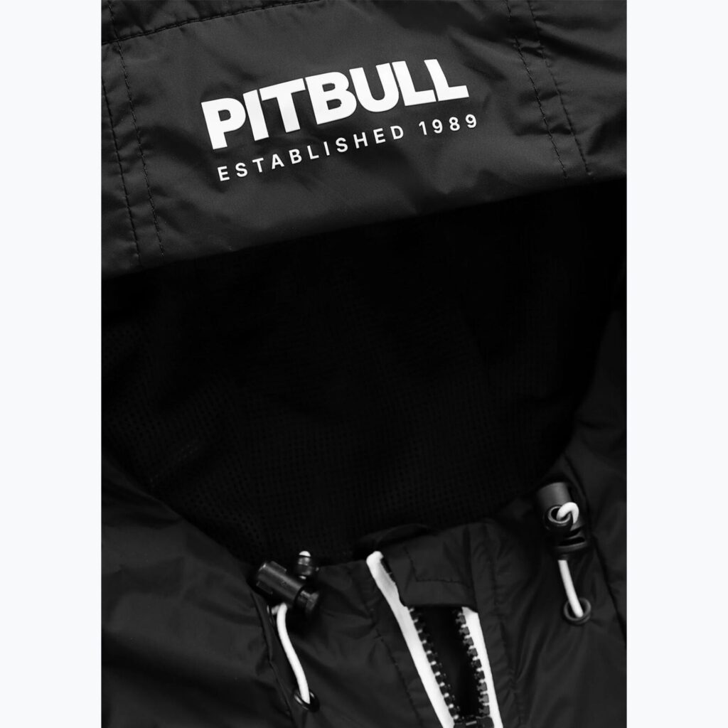 Куртка женская Pitbull Aaricia Stripes Nylon Hooded black