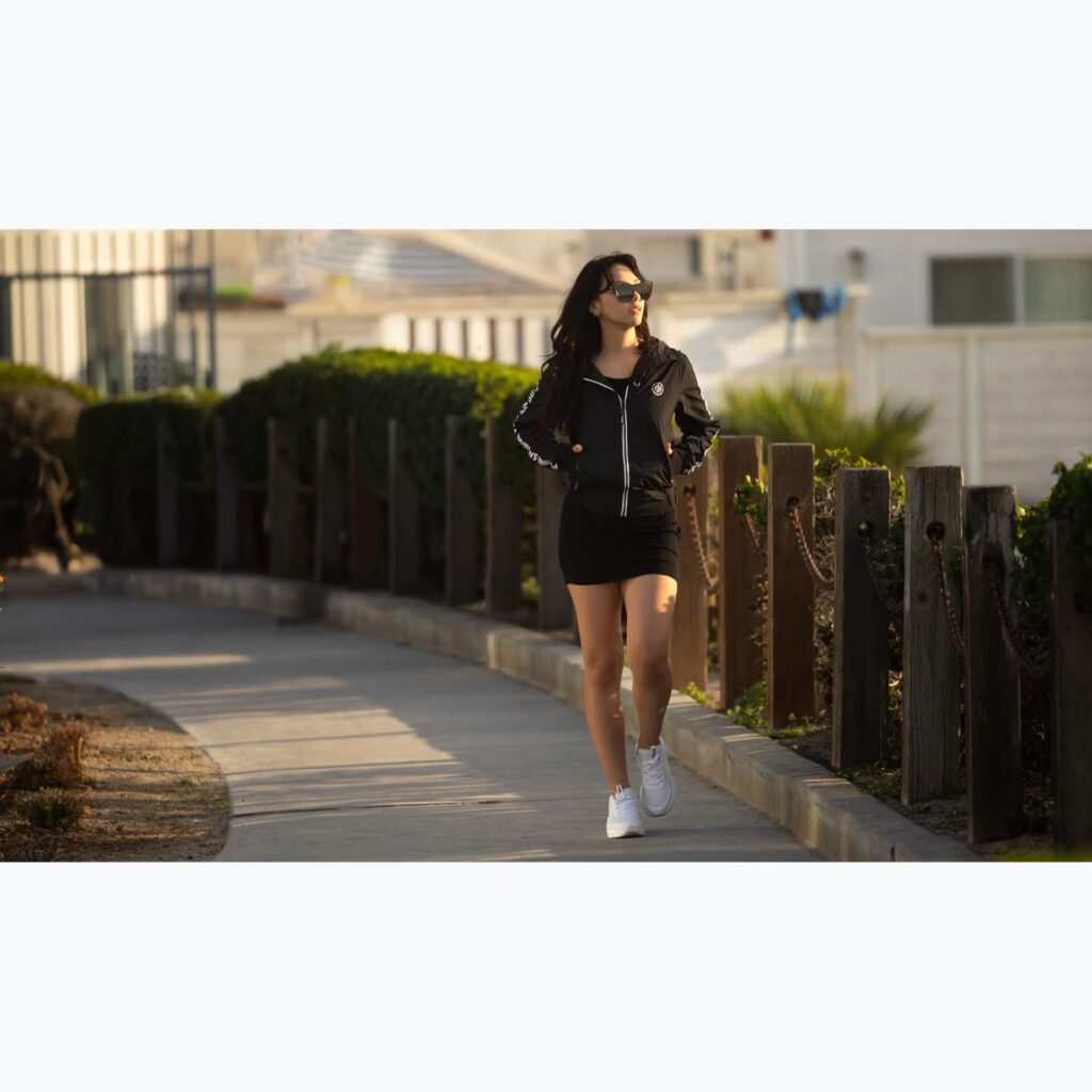 Куртка женская Pitbull Aaricia Stripes Nylon Hooded black