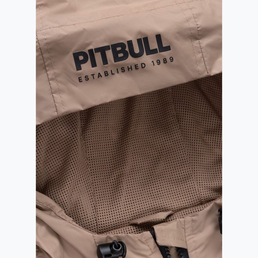 Куртка женская Pitbull Aaricia Stripes Nylon Hooded dark sand