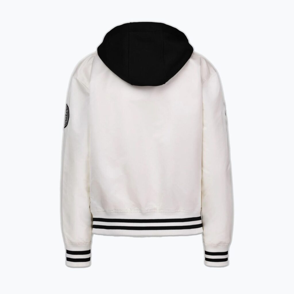 Куртка женская Pitbull Angela San Diego Hooded Varsity off white