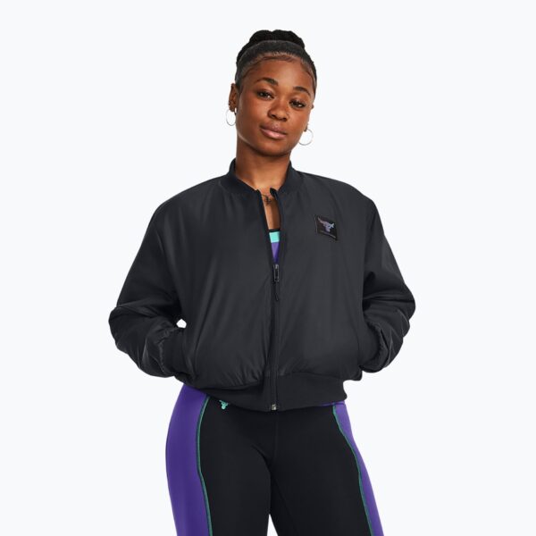 Куртка женская Under Armour Project Rock Bomber black