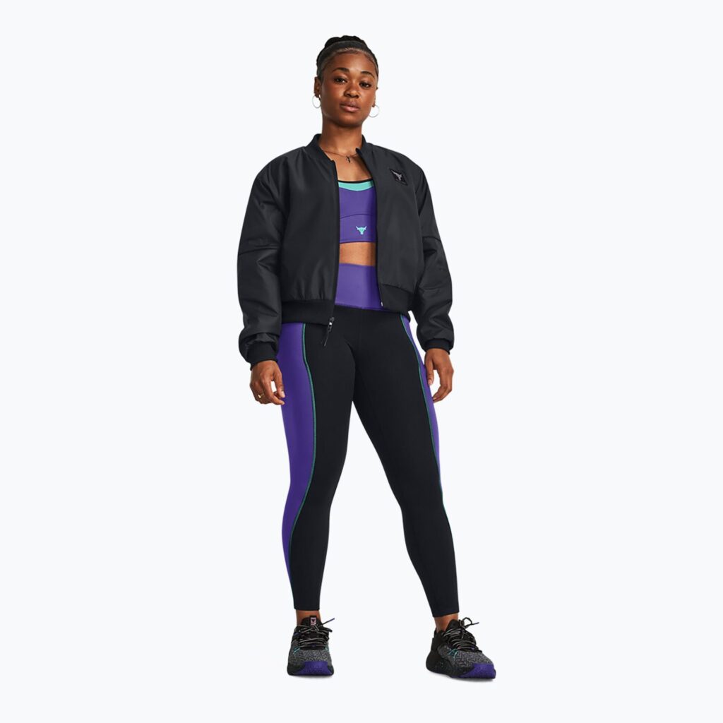 Куртка женская Under Armour Project Rock Bomber black