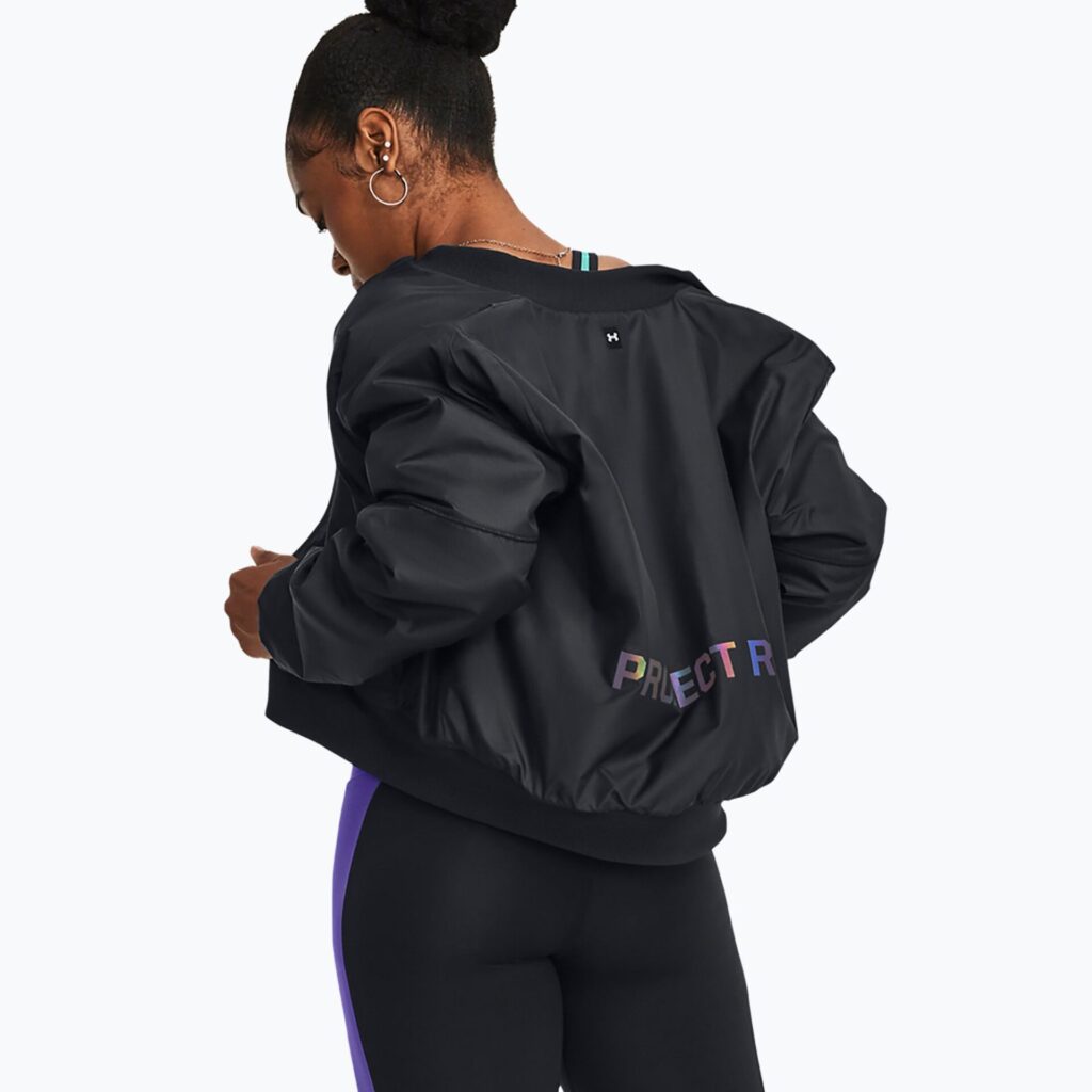 Куртка женская Under Armour Project Rock Bomber black