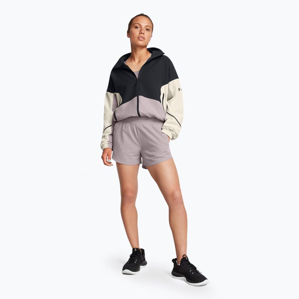 Куртка женская Under Armour Unstoppable black/summit white/tetra gray