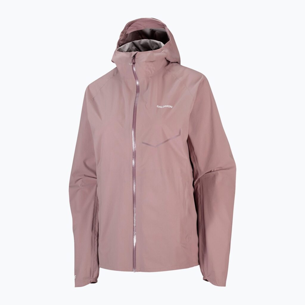 Женская куртка для бега Salomon Bonatti Waterproof antler