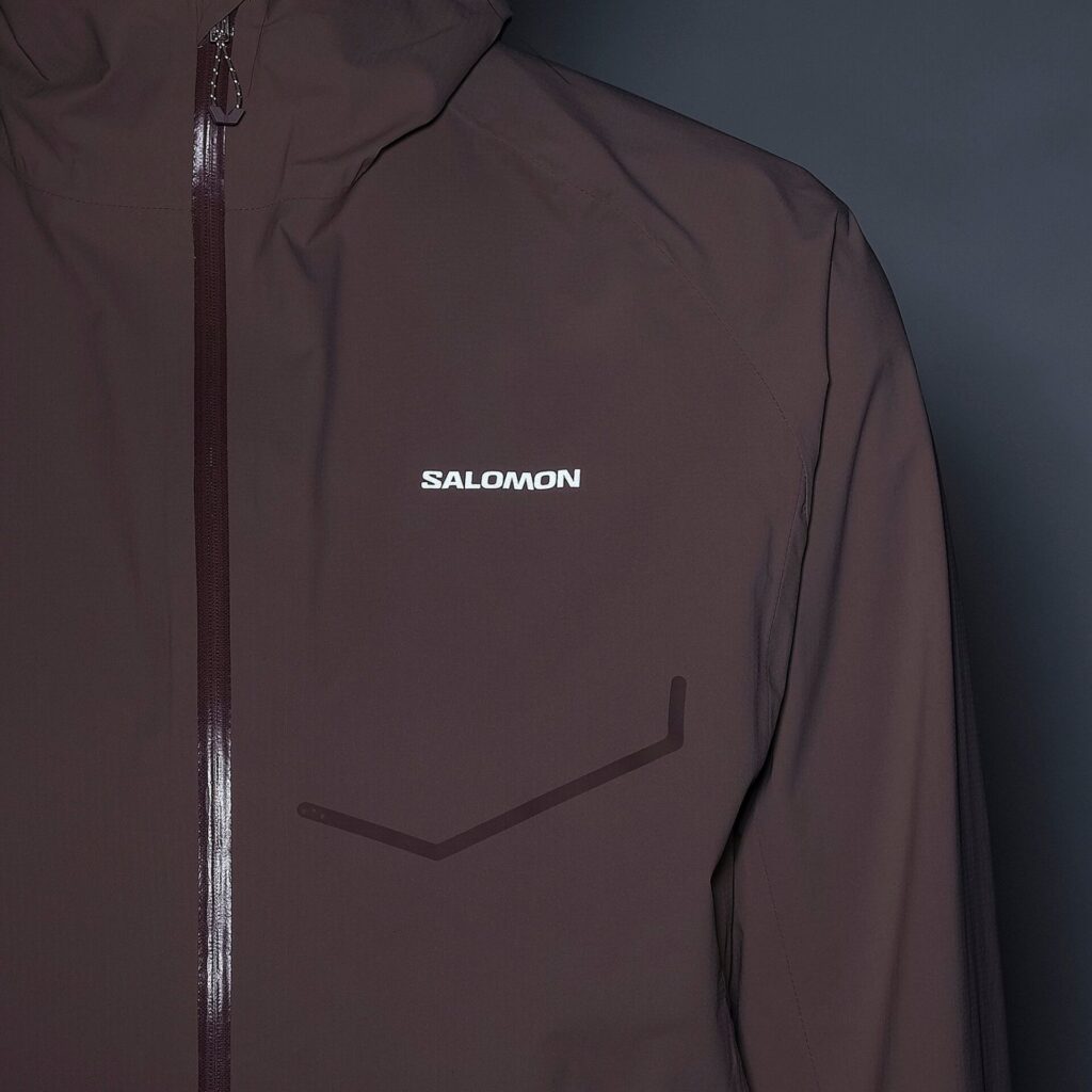 Женская куртка для бега Salomon Bonatti Waterproof antler