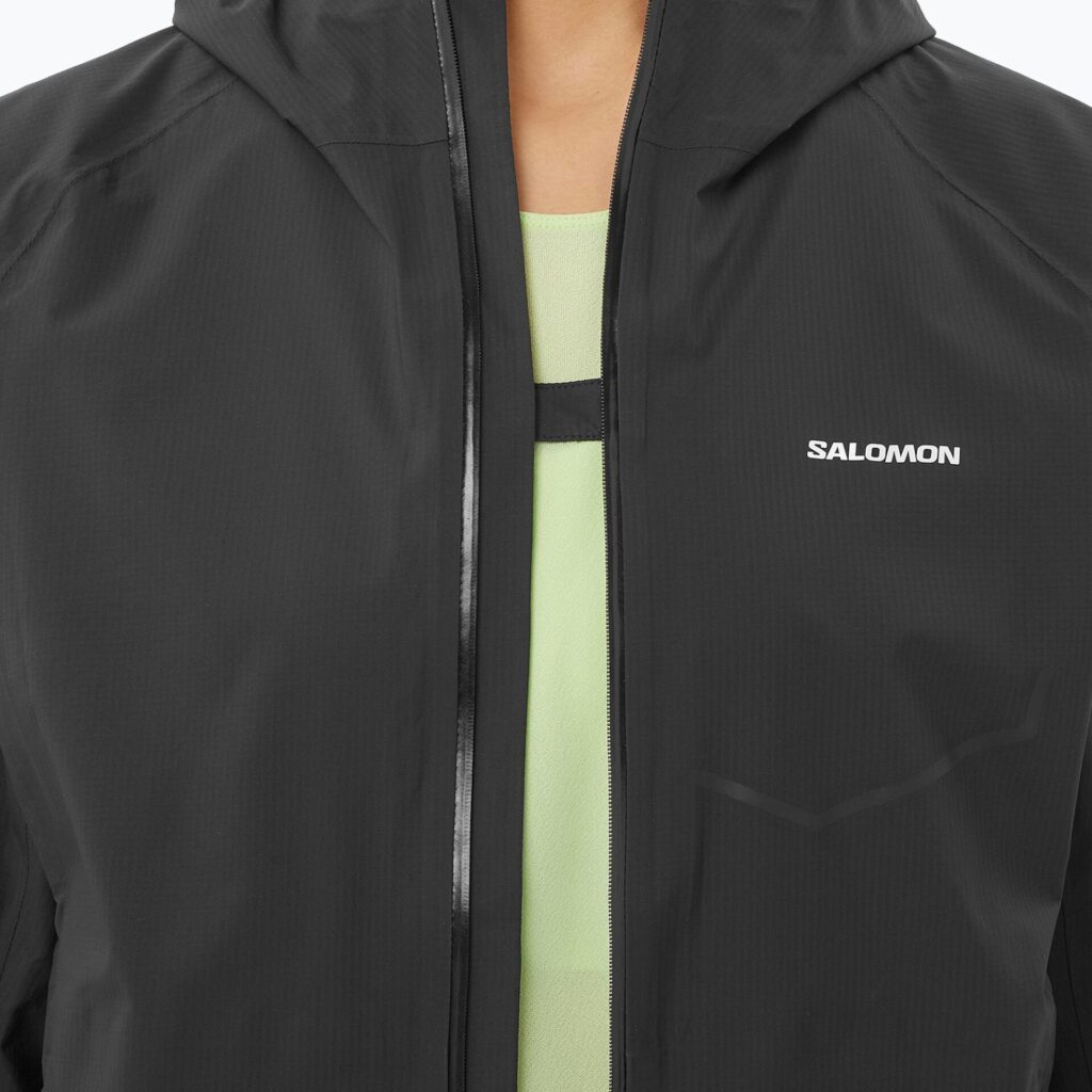 Женская куртка для бега Salomon Bonatti Waterproof deep black