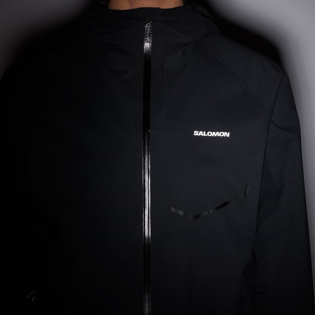 Женская куртка для бега Salomon Bonatti Waterproof deep black