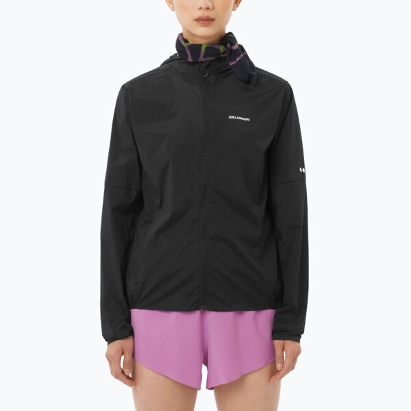 Женская куртка для бега Salomon Sense Aero Wind black