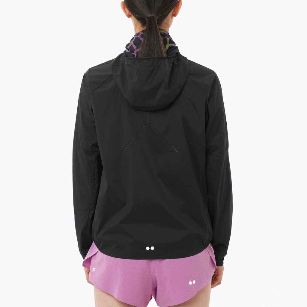 Женская куртка для бега Salomon Sense Aero Wind black