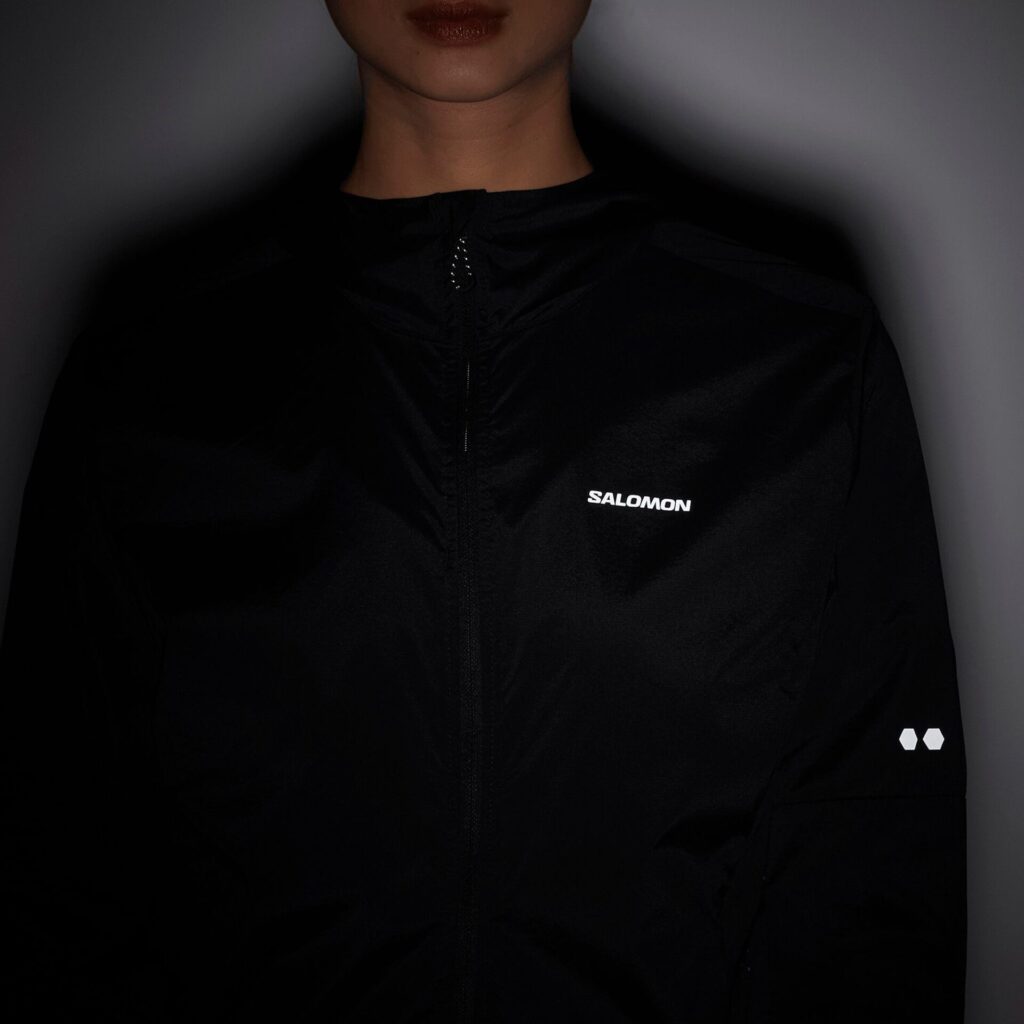 Женская куртка для бега Salomon Sense Aero Wind black