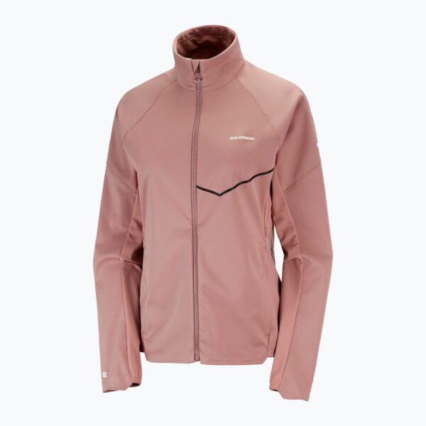 Куртка Женская куртка для бега Salomon Sense Softshell antler