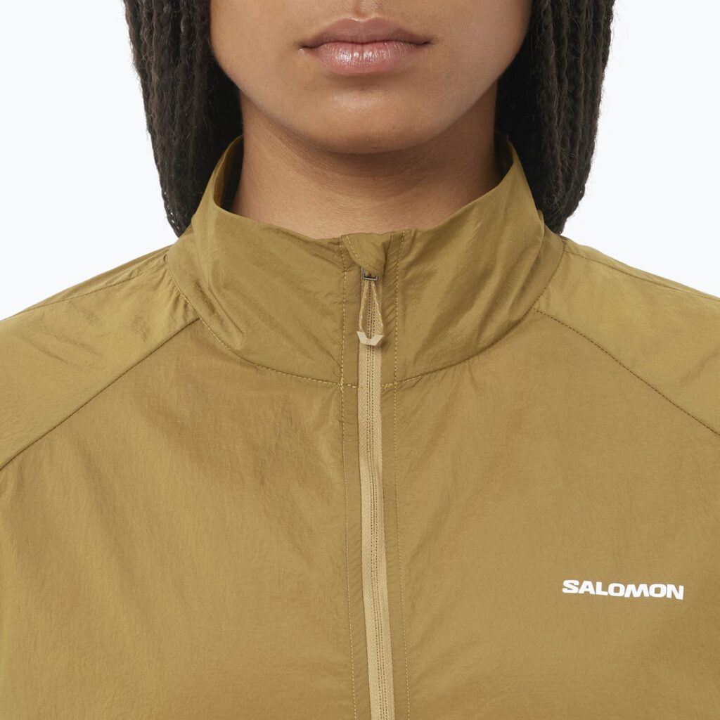 Женская куртка для бега Salomon Shakeout Fly brilliant olive