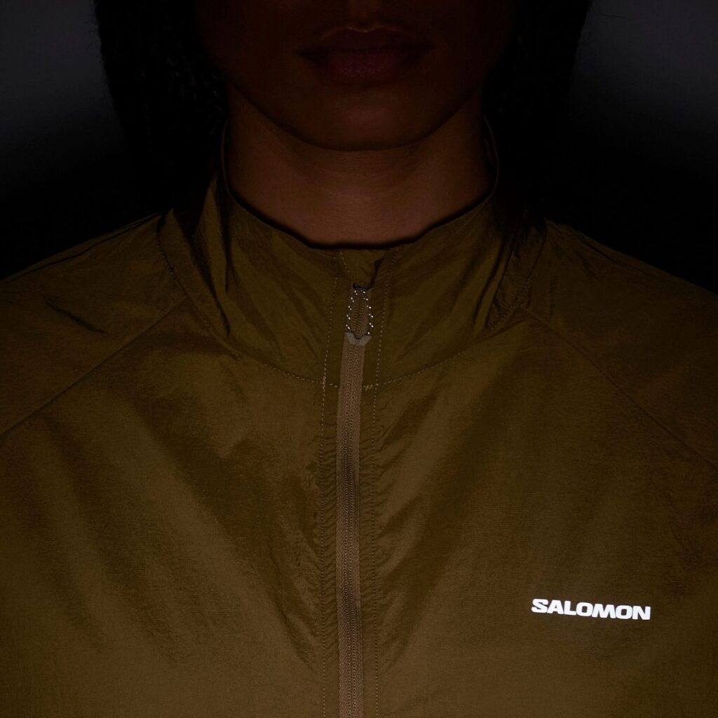 Женская куртка для бега Salomon Shakeout Fly brilliant olive