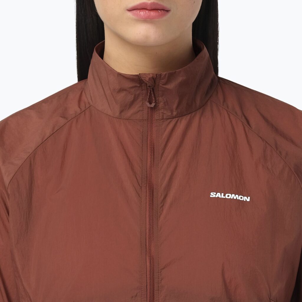 Женская куртка для бега Salomon Shakeout Fly burnt umber