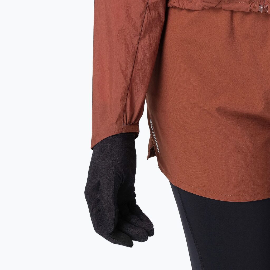 Женская куртка для бега Salomon Shakeout Fly burnt umber