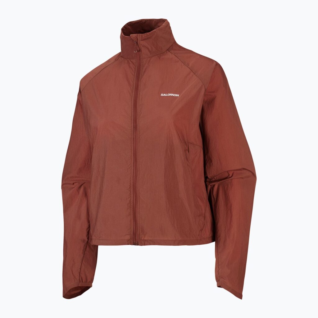 Женская куртка для бега Salomon Shakeout Fly burnt umber