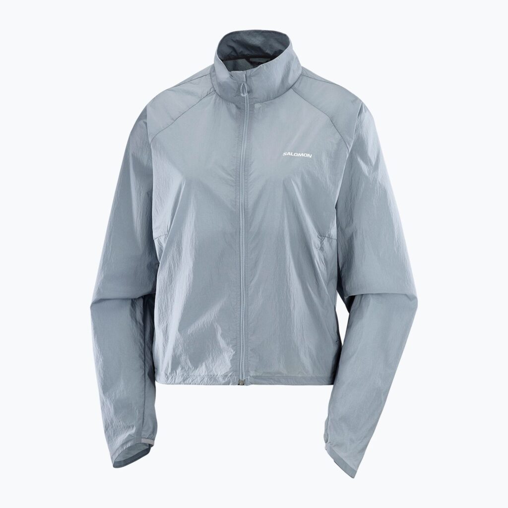 Женская куртка для бега Salomon Shakeout Fly trade winds