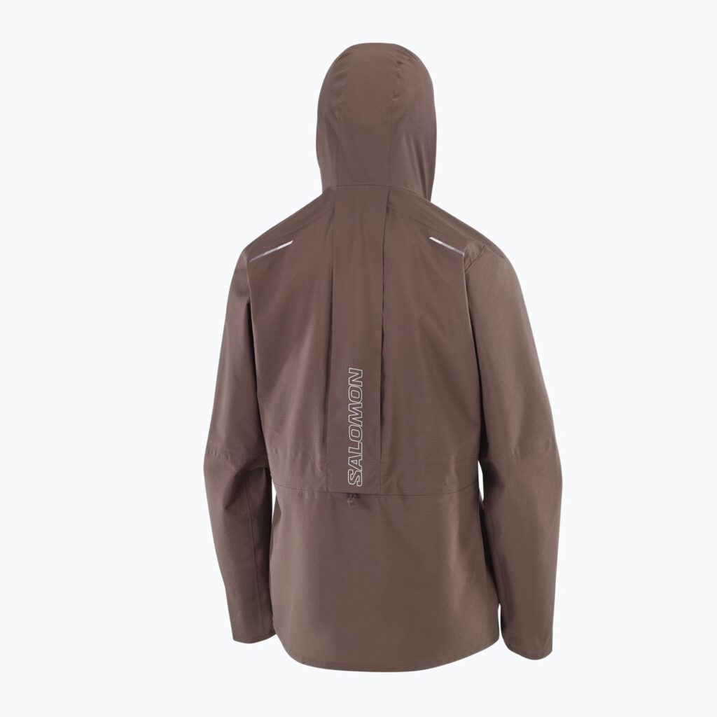 Женская куртка для бега Salomon Trail coffee bean