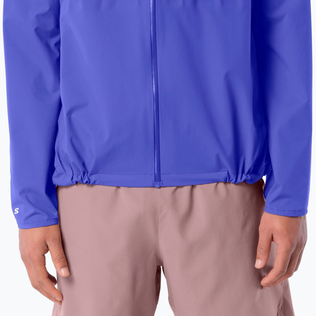Мужская куртка для бегаSalomon Bonatti Waterproof clematis blue