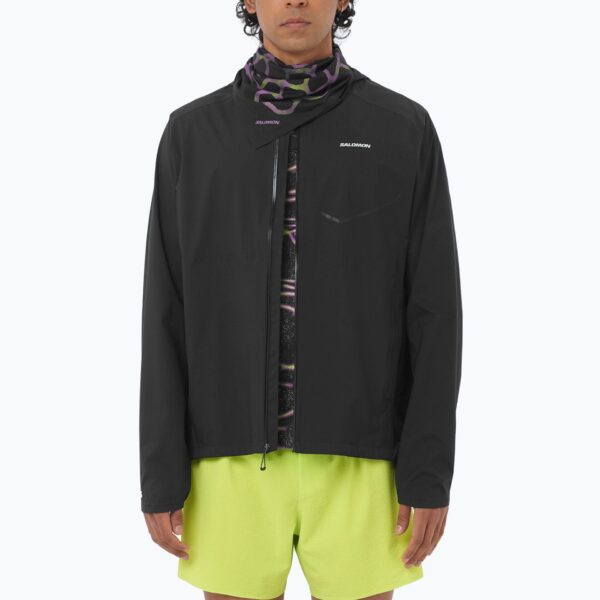 Мужская куртка для бегаSalomon Bonatti Waterproof dee black