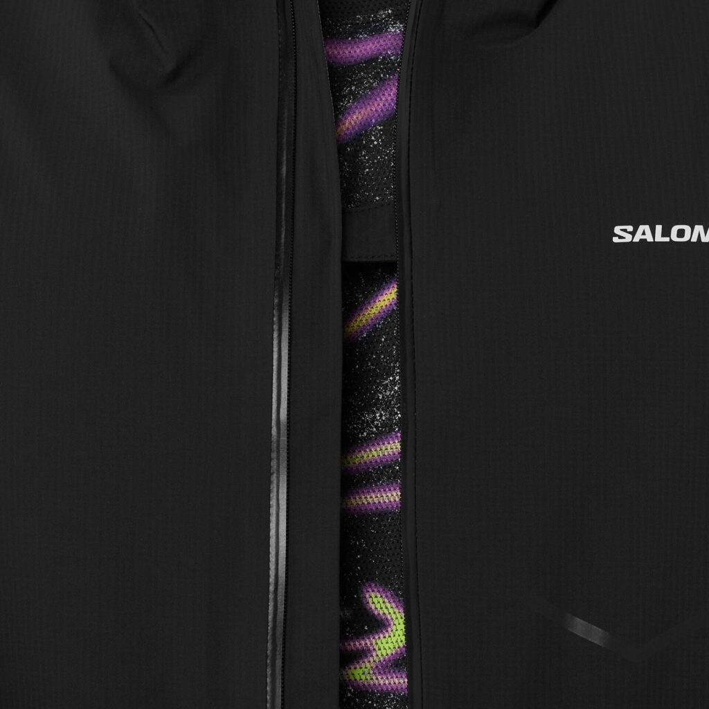Мужская куртка для бегаSalomon Bonatti Waterproof dee black