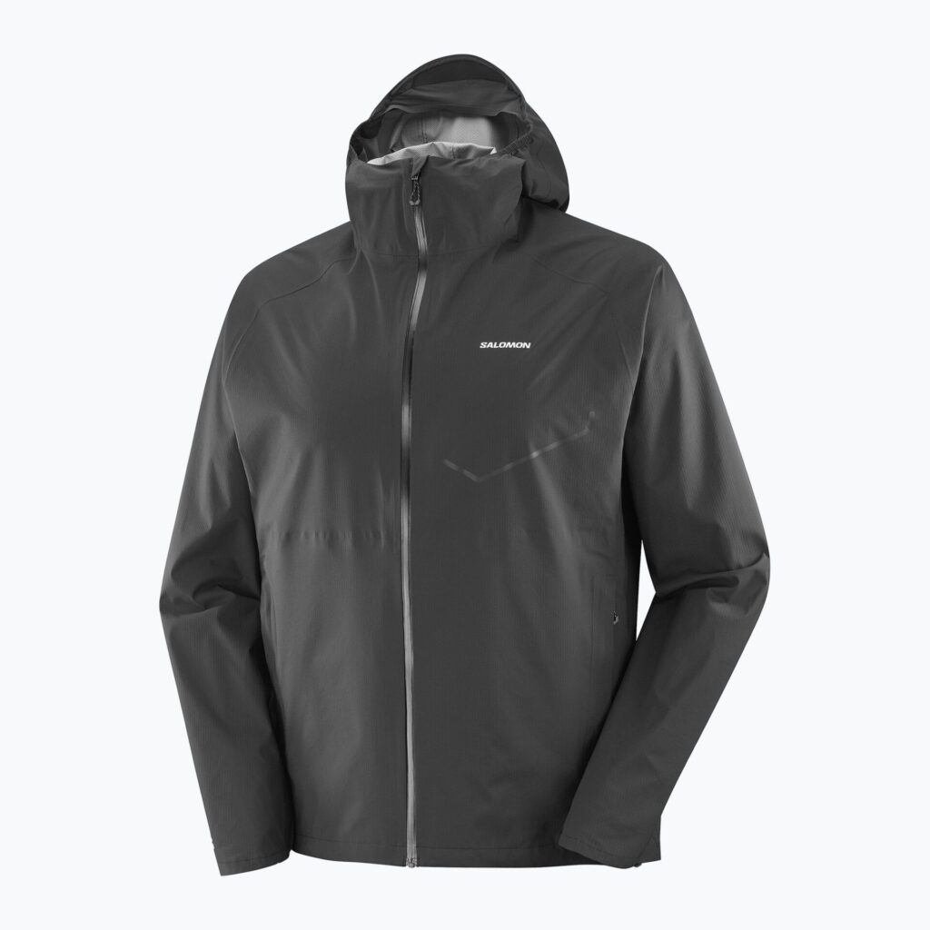 Мужская куртка для бегаSalomon Bonatti Waterproof dee black