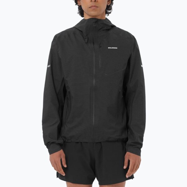 Куртка мужская для бега Salomon S/Lab Bonatti Infinite deep black