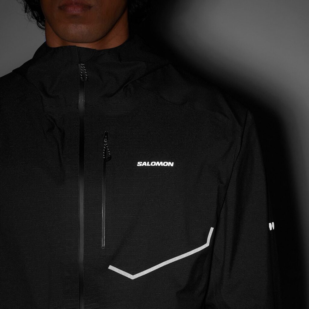 Куртка мужская для бега Salomon S/Lab Bonatti Infinite deep black