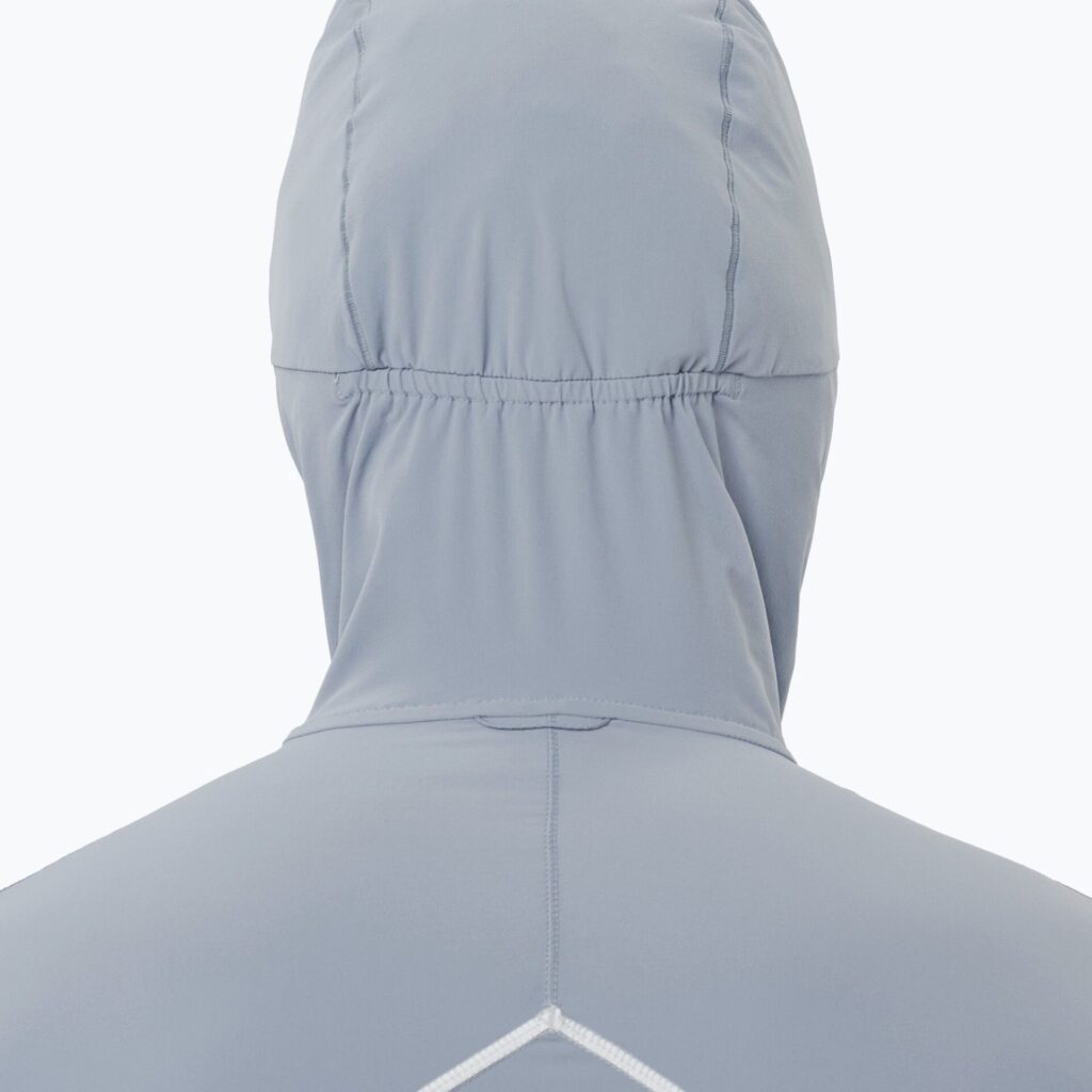Мужская куртка для бегаSalomon Sense Aero Hybrid Half Zip Hooded trade winds
