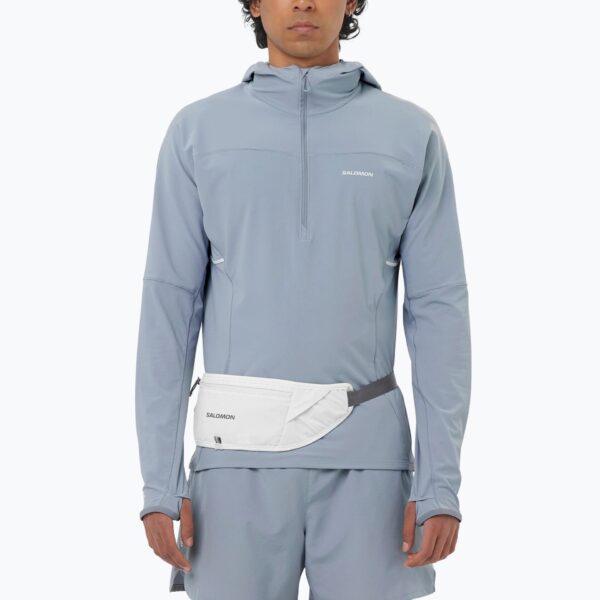 Мужская куртка для бегаSalomon Sense Aero Hybrid Half Zip Hooded trade winds