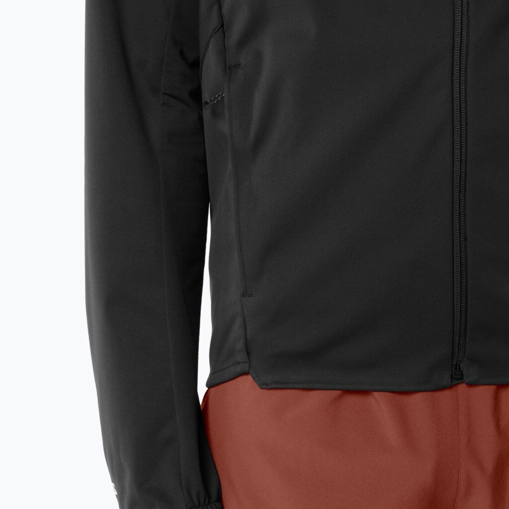 Куртка мужская для бега Salomon Sense Softshell deep black