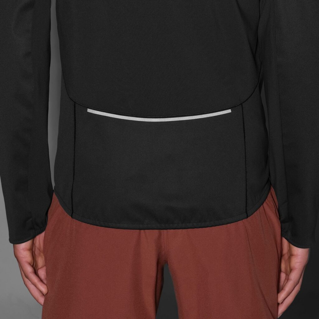 Куртка мужская для бега Salomon Sense Softshell deep black