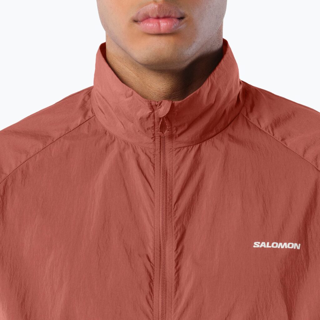 Мужская куртка для бегаSalomon Shakeout Fly burnt umber