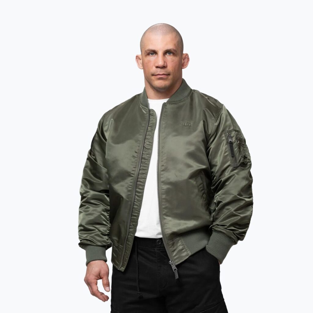 Куртка мужская Pitbull Akron MA1 Flight olive