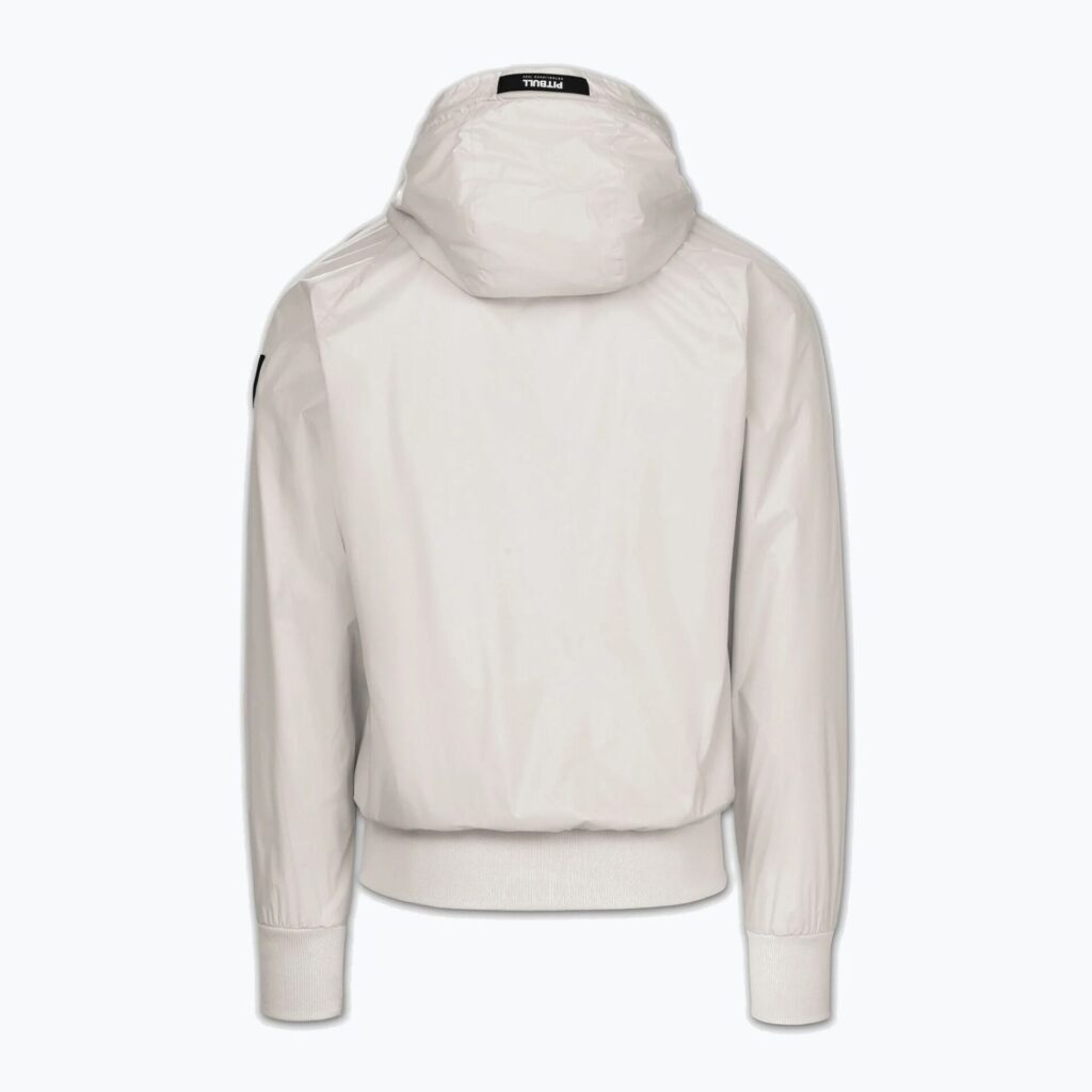 Куртка мужская Pitbull Athletic Logo Nylon Hooded light sand