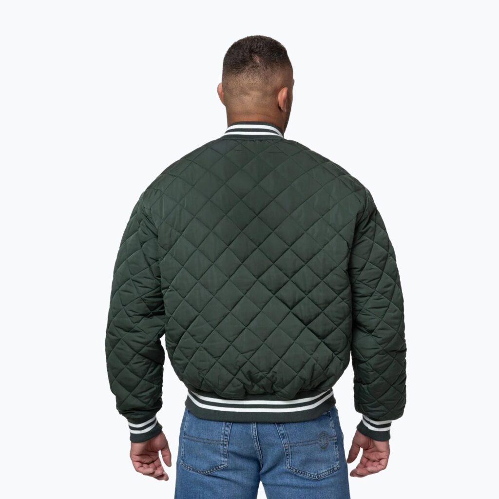Куртка мужская Pitbull Jupiter Padded Baseball dark green