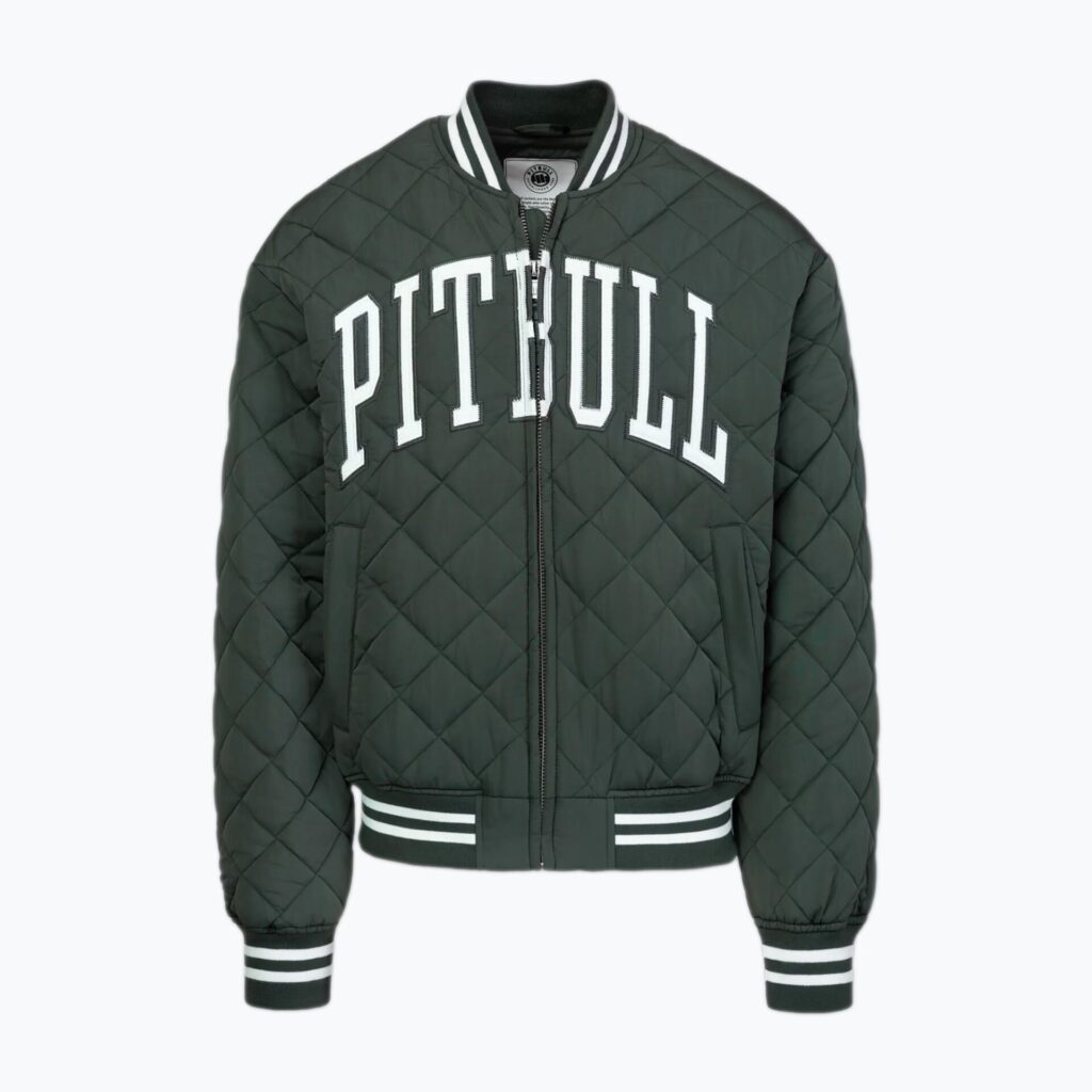 Куртка мужская Pitbull Jupiter Padded Baseball dark green
