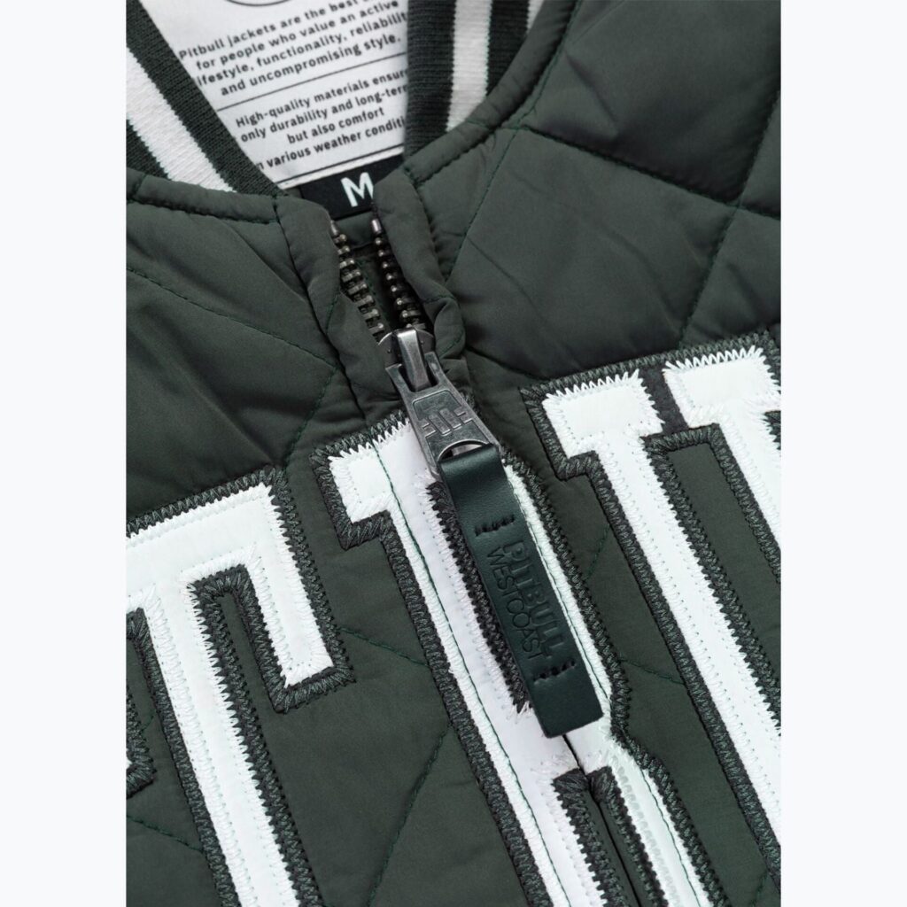 Куртка мужская Pitbull Jupiter Padded Baseball dark green