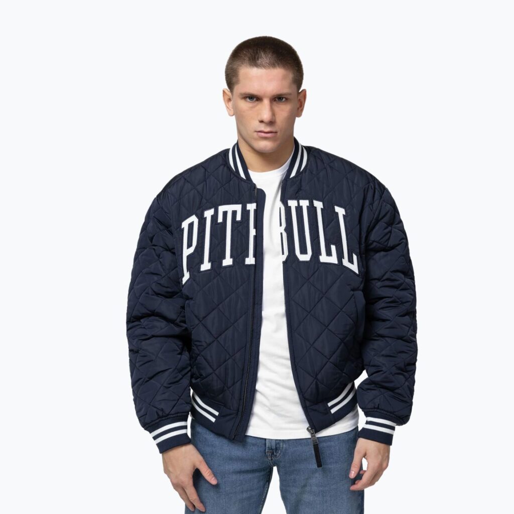 Куртка мужская Pitbull Jupiter Padded Baseball dark navy