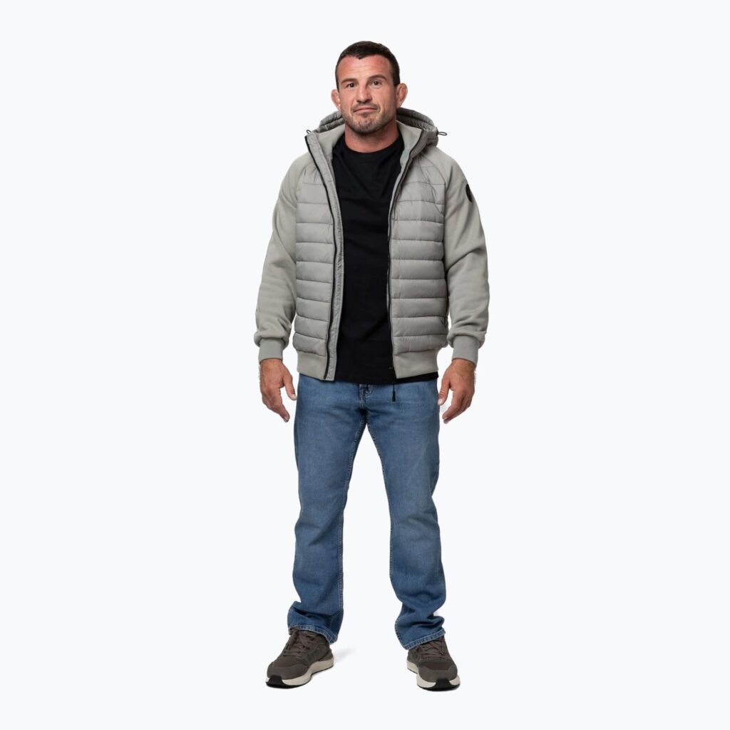Куртка мужская Pitbull Palomar Padded Hooded Hybrid dusty salvia