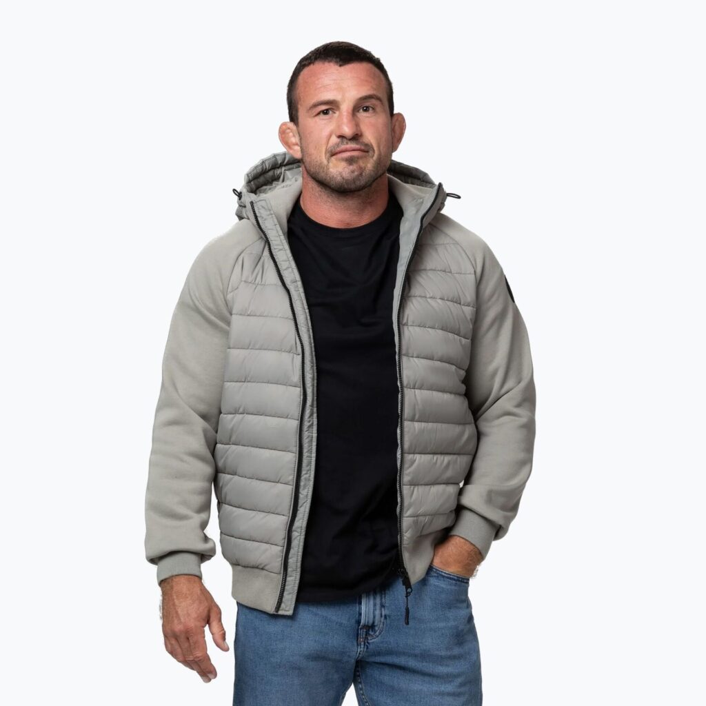 Куртка мужская Pitbull Palomar Padded Hooded Hybrid dusty salvia