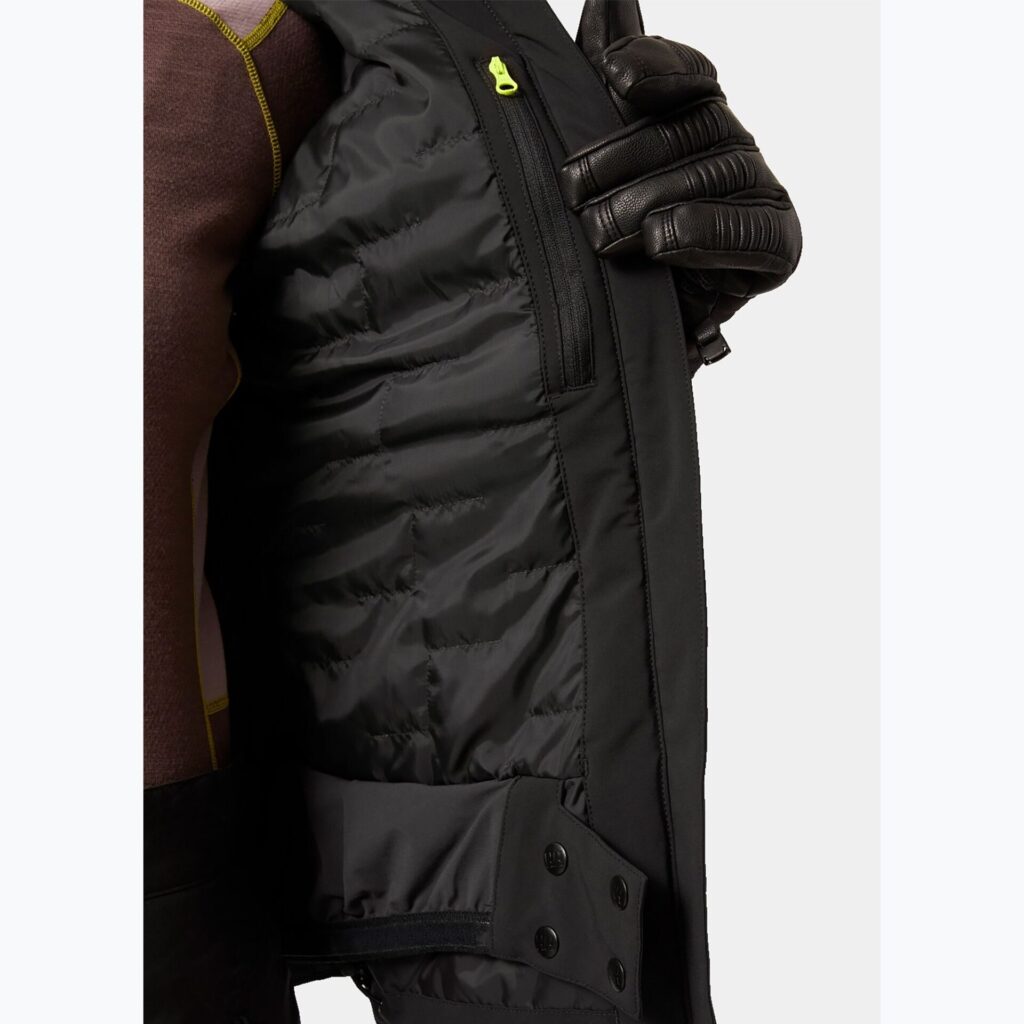 Kurtka narciarska damska Helly Hansen Alphelia Lifaloft black