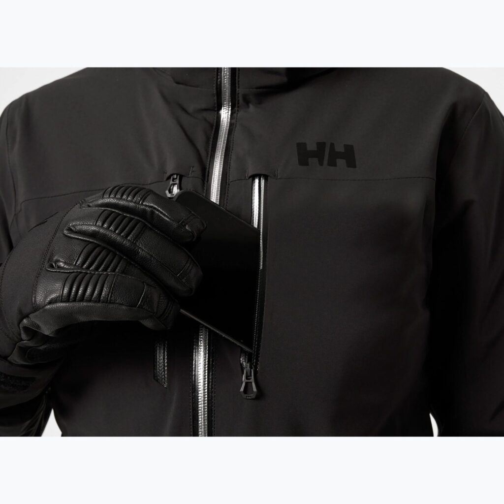 Kurtka narciarska damska Helly Hansen Alphelia Lifaloft black
